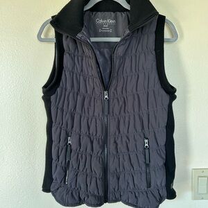 Calvin Klein - Size Medium - Performance Black and Gray Vest